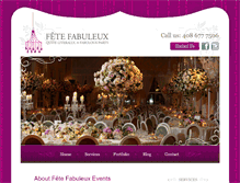 Tablet Screenshot of fetefabuleux.com